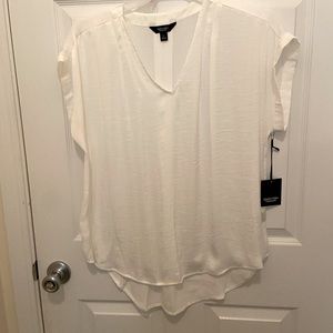 Large new white blouse